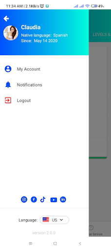 Lingofor.me Screen 2