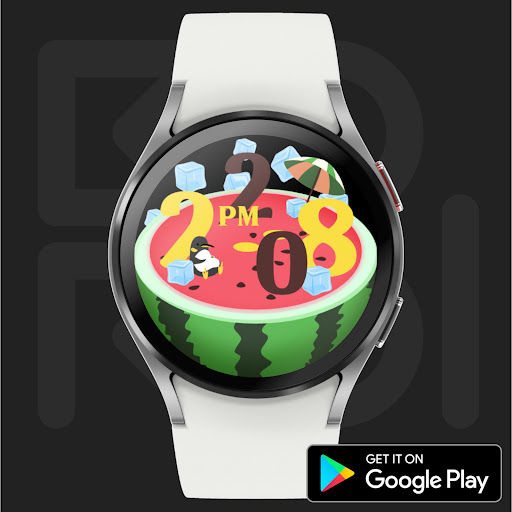 Water Melon Design Watch