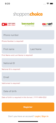 Shoppers Choice Screen 3