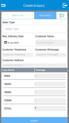 Android application JPanther screenshort