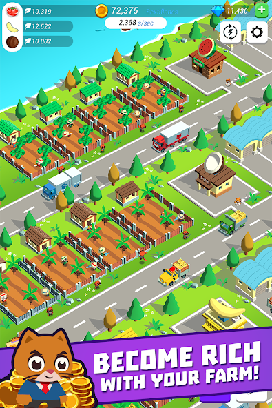 Super Idle Cats - Farm Tycoon 1.30 APK + Mod (Unlimited money) for Android