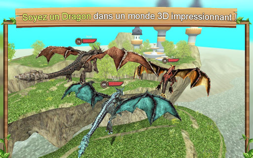 Code Triche Simulateur de dragon en ligne APK MOD (Astuce) screenshots 1