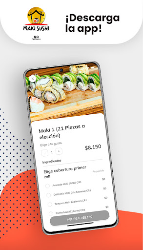 Maki Sushi Screen 2