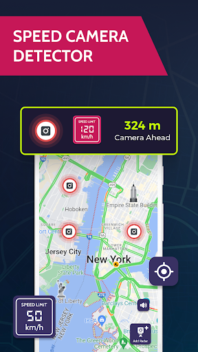 Speed Cameras& Police Detector Screenshot 1 - AppWisp.com
