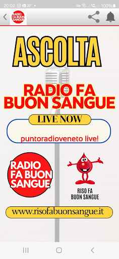 RADIO FA BUON SANGUE Screen 3