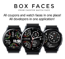 Box Faces - watch faces.のおすすめ画像1