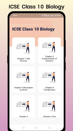 Android application ICSE Class 10 Biology Solution screenshort