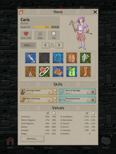 Heroes and Merchants RPG apkdebit screenshots 11