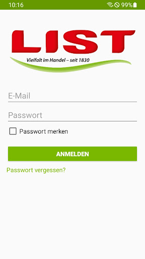 Android application LIST Goslar screenshort