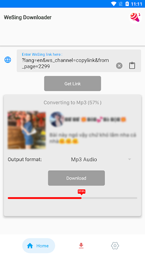 Downloader for WeSing Screen 3
