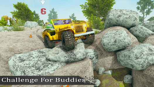 Offroad Jeep Rock Crawling Sim 2.0 APK + Mod (Unlimited money) for Android
