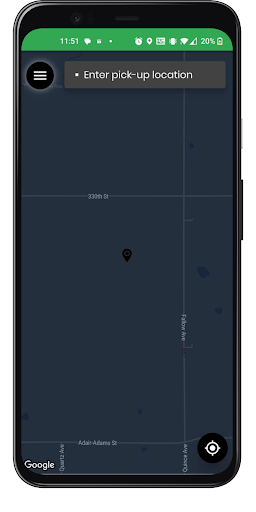 Android application HICH Rides screenshort