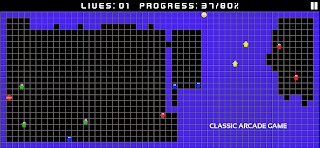 Xonix Man - Scary Ghost Chase - Screenshot 1