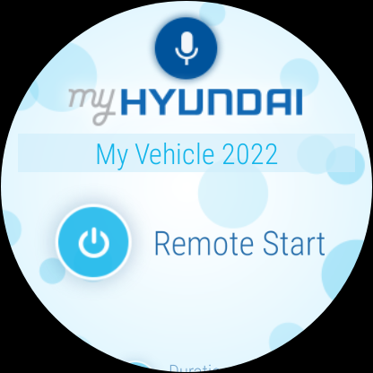 MyHyundai with Bluelink screenshot