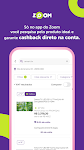 screenshot of Zoom: Cashback e Menor Preço