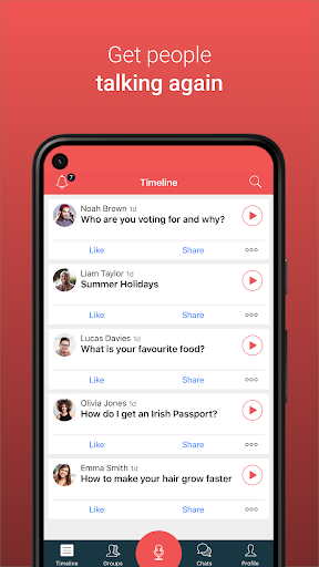 Android application Sound Branch screenshort