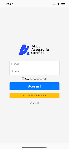 Android application Ativo Assessoria Contábil screenshort