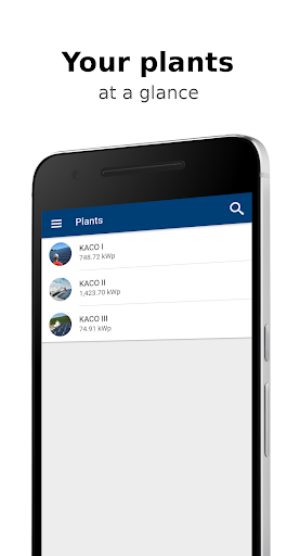 Android application blueplanet web screenshort