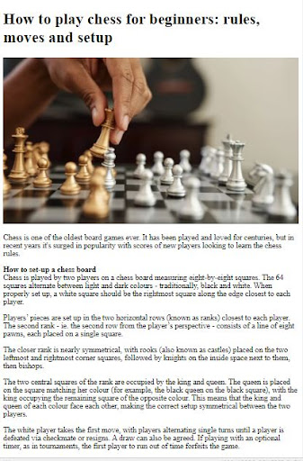 How to Play Chess ekran görüntüsü