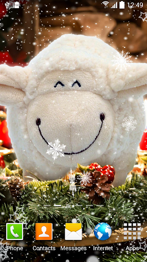 Cute Christmas Live Wallpaper Screen 3
