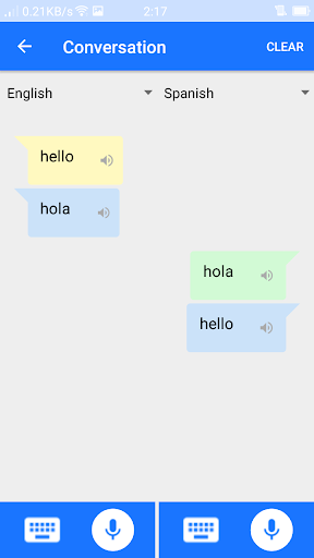 Android application G.R Translate (Speak & Transla screenshort