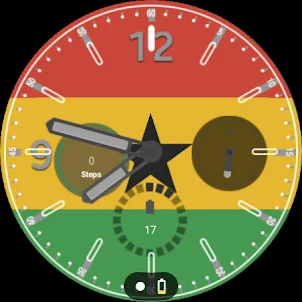 Ghana Flag Watchface