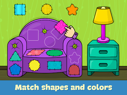 Baby shapes & colors for kids Screenshot