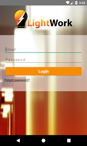 Android application LightWork Residential screenshort
