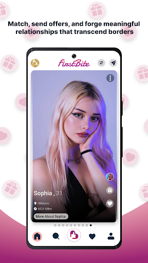 Android application The FirstBite: Dating AIChat screenshort