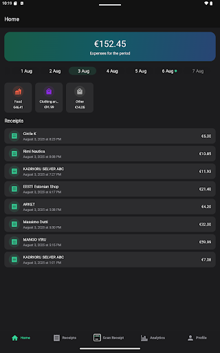 Scanomy: Suivi Dépenses IA screenshot 7