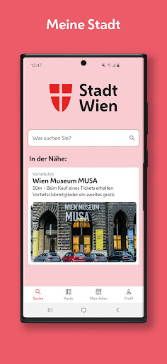 Android application Stadt Wien screenshort