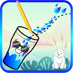 Cover Image of Tải xuống Draw Line Water - Make The Glass Full 1 APK