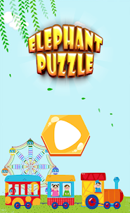 Elephant Train Puzzle Game