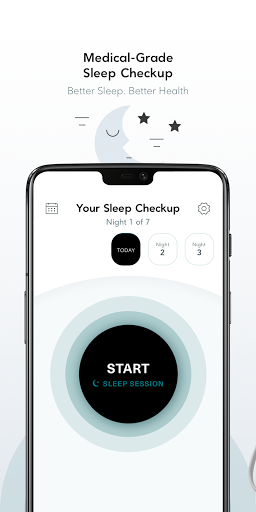 Android application Masimo Sleep™ screenshort