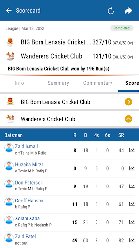 Lions Cricket Screen 2