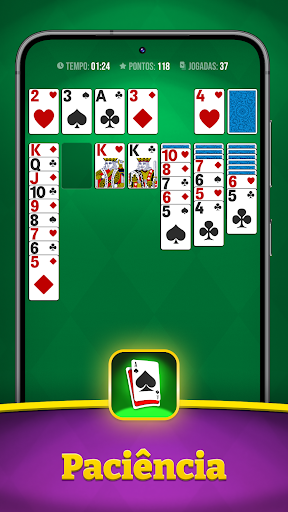 Paciência: Coleção de Jogos Captura de Tela do Aplicativo Android 2