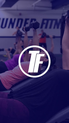 Android application Thunder Fitness screenshort