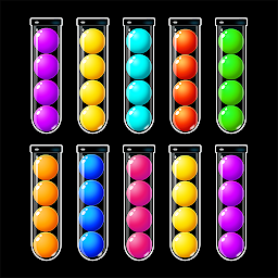 BallPuz:  색공 정렬 퍼즐 게임 아이콘 이미지