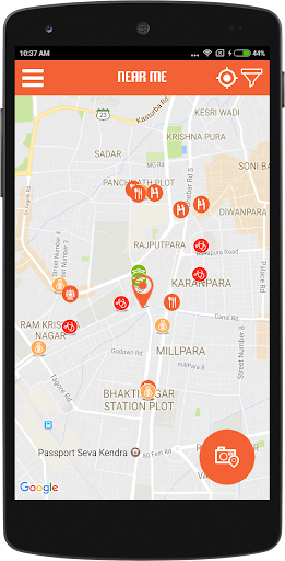 Android application NearMe - By Swayam Infotech screenshort
