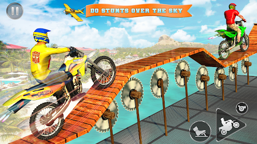 Android application Gt Ramp Bike Stunts Bike Games screenshort