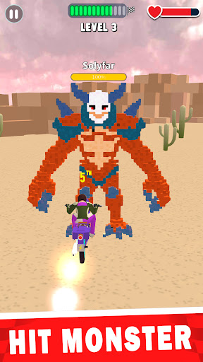 Bike Race - Monster Demolition Screen 3