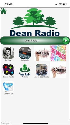 Android application Dean Radio Player screenshort