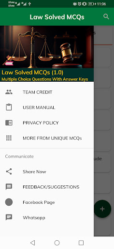 Law Solved MCQs Screen 2