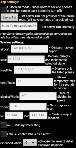 ADS-B Unfiltered Plane Tracker screenshot 6