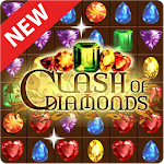 Cover Image of Download Clash of Diamonds - Match 3 Je  APK