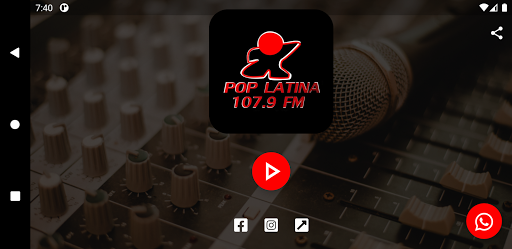 Radio Pop Latina 107.9 Screen 2