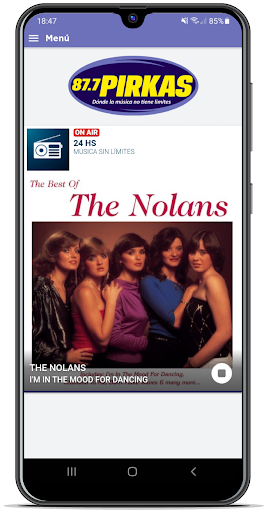 Android application FM Pirkas 87.7 screenshort