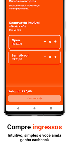 Partiu.Party Screen 2