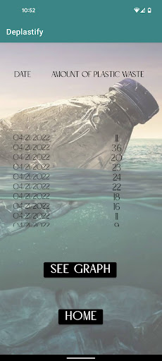 Deplastify Screen 3