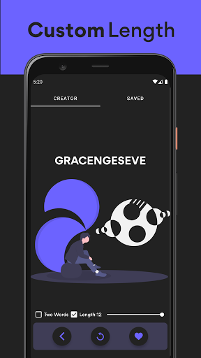 Random Word Creator Screen 3